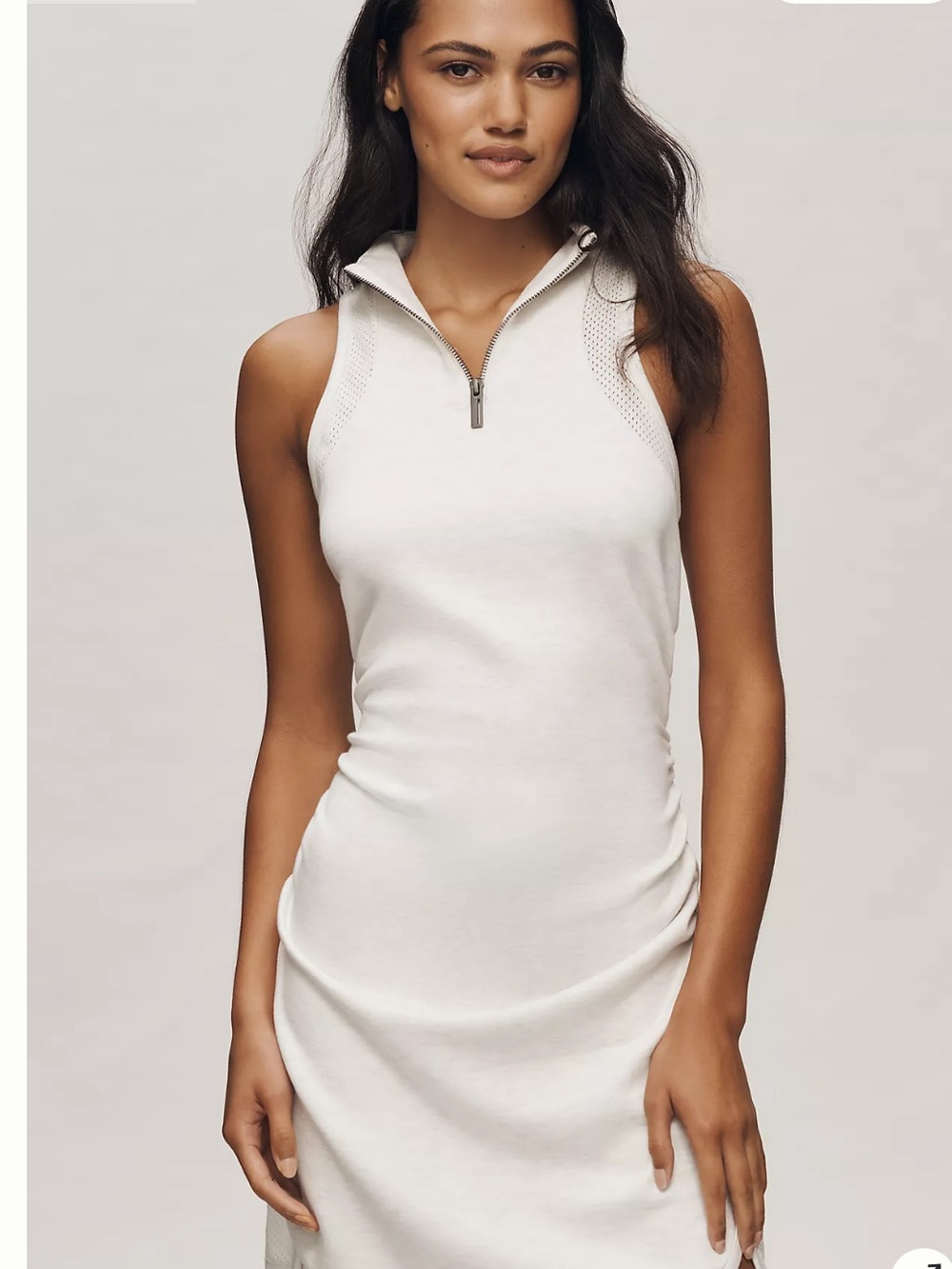 Daily Practice Define Sleeveless Zip-Front Midi Dress s